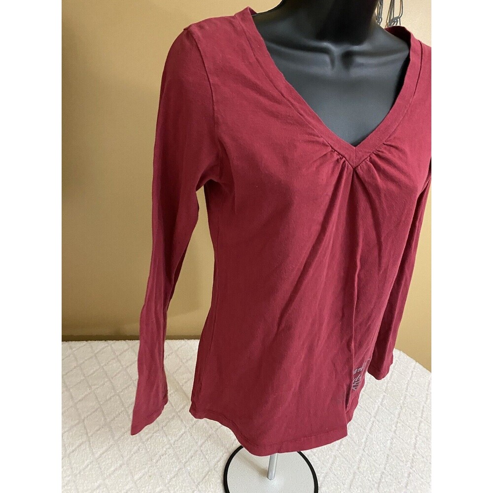 Vintage Harley Davidson York PA USA Made Women’s Red Long Sleeve Top Size Large - Picture 7 of 16